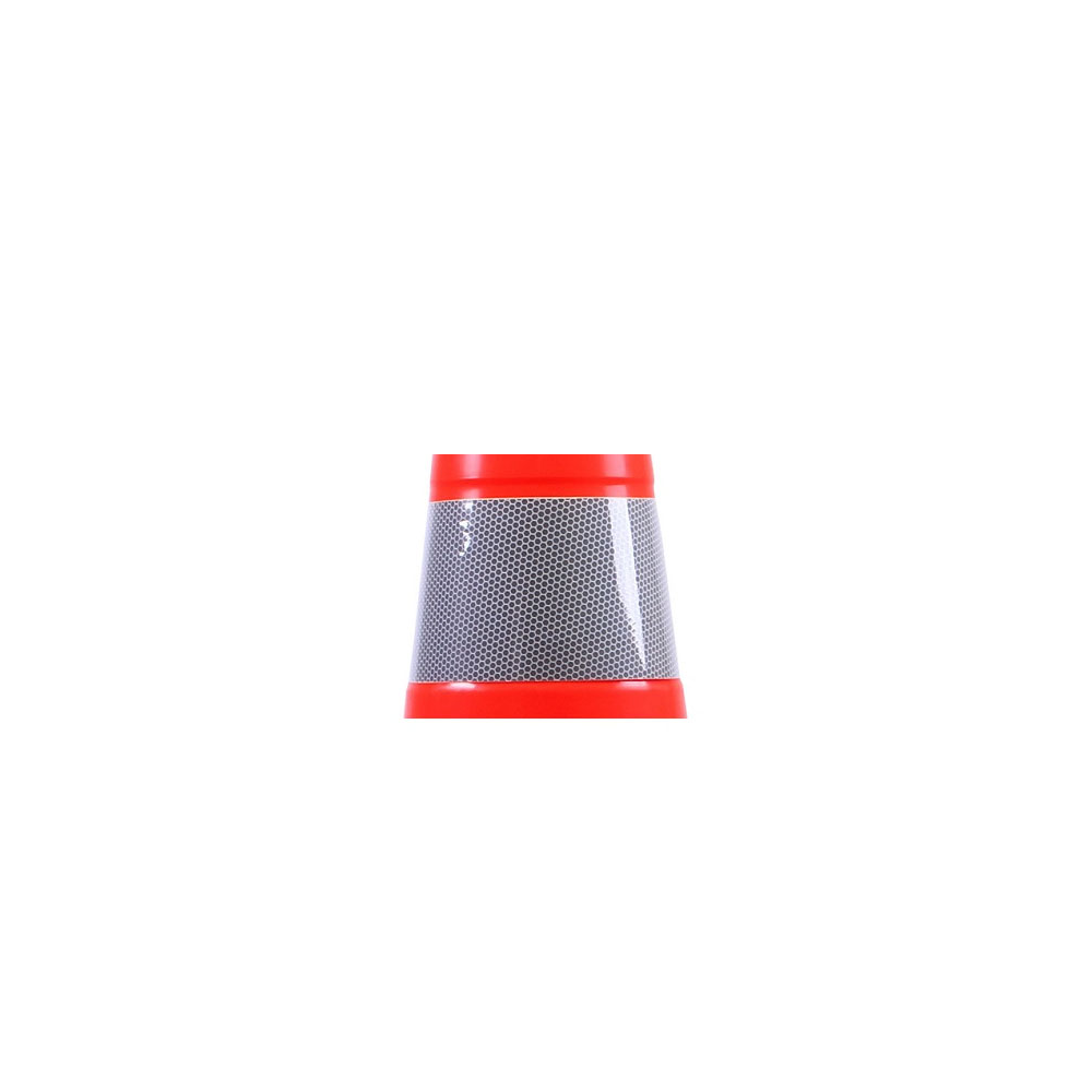 28" Traffic Cones - PVC Black Base