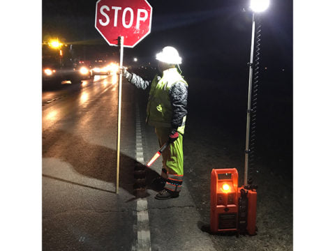 Flagger Station Work Area Lighting