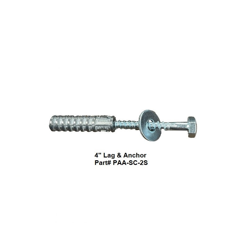 48″ Surface Mount Channelizer Post